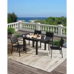 Expandable Patio Table For 4-6 Persons, Extentable Outdoor Dining Table Set 31.5”-63” -House Beautiful GUEST babe298e 019a 44e4 9c3a c3ccdf401250