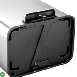 8 Gallon/30 L Dual Trash And Recycling Bin Pedal Stainless Steel Trash Can W/ Soft-Close Lid -House Beautiful GUEST bb369d62 c10a 43ea a139 5917a25b0a71