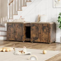 Cat Litter Box Enclosure With Removable Tray, Storage Cabinet & Easy Entry For A Tidy, Odor-Free Home 18 Cat Litter Box Enclosure With Removable Tray, Storage Cabinet & Easy Entry For A Tidy, Odor-Free Home -House Beautiful GUEST bbc6c29e 4489 4a07 a467 d42ad34dd329