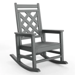 Oversized Rocking Chair Outdoor,HDPE Adirondack Rocking Chair With Wood Texture - 380Lbs & Weather Resistant For Deck, Patio 20 Oversized Rocking Chair Outdoor,HDPE Adirondack Rocking Chair With Wood Texture - 380Lbs & Weather Resistant For Deck, Patio -House Beautiful GUEST bd9d9fa5 cc61 4266 9b51 844058a54050