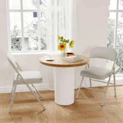 4 Pack Folding Chairs With Padded Cushions, Padded Foldable Chair Hold Up To 350 Pounds, Portable Black Folding Chair -House Beautiful GUEST be72fcc9 db8a 4fd1 9000 6cd981d78063