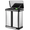 Trash Can, 2 X 8 Gal Dual Garbage Can & Recycle Bin, 2 Compartments -House Beautiful GUEST c47c8fa9 5674 4c73 809e 650f3220d914