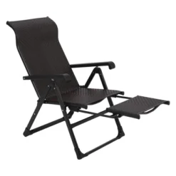 Outdoor Folding Rattan Lounge Chair, Adjustable Recliner Chair With High Backrest And Reversible Footrest, Portable For Patio Garden Pool, Brown 15 Outdoor Folding Rattan Lounge Chair, Adjustable Recliner Chair With High Backrest And Reversible Footrest, Portable For Patio Garden Pool, Brown -House Beautiful GUEST c49367d5 2b9b 4e90 a74e 178a5723e62f