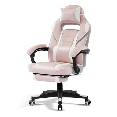 Big And Tall Office Chair, High Back Leather Gaming Chair With Footrest, Ergonomic Computer Chair W/Lumbar Support & Headrest, 360° Swivel Base 13 Big And Tall Office Chair, High Back Leather Gaming Chair With Footrest, Ergonomic Computer Chair W/Lumbar Support & Headrest, 360° Swivel Base - Image 11