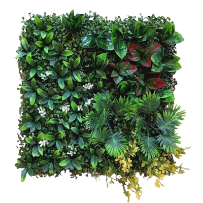 Artificial Grass Wall Panels 50x50cm, Boxwood Greenery Privacy Hedge For Indoor Outdoor Decor, UV Protected Panels Green 8 Artificial Grass Wall Panels 50x50cm, Boxwood Greenery Privacy Hedge For Indoor Outdoor Decor, UV Protected Panels Green - Image 6