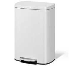 13 Gallon / 50 Liter Metal Kitchen Trash Can With Lid, Large Rustproof Garbage Can For Kitchen 25 13 Gallon / 50 Liter Metal Kitchen Trash Can With Lid, Large Rustproof Garbage Can For Kitchen -House Beautiful GUEST c7669e4f 795e 420e 8b89 98aace711e7e