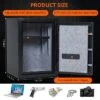 Fireproof 2.0 Cub Safe With Waterproof Bag, Digital Keypad Lock Box With Inner Lock & Adjustable Shelf For Home Office 1 Fireproof 2.0 Cub Safe With Waterproof Bag, Digital Keypad Lock Box With Inner Lock & Adjustable Shelf For Home Office -House Beautiful GUEST d032440c ce1f 4139 9f5c f9ceb2d35548