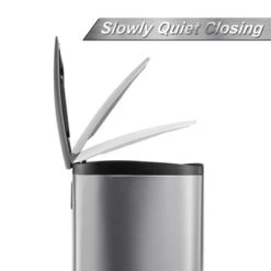 50L/13Gal Heavy Duty Hands-Free Stainless Steel Kitchen Trash Can, Commercial Rectangular Kitchen Waste Bin 13 50L/13Gal Heavy Duty Hands-Free Stainless Steel Kitchen Trash Can, Commercial Rectangular Kitchen Waste Bin -House Beautiful GUEST d40b69d3 f856 46ca b877 4fd9a914865c