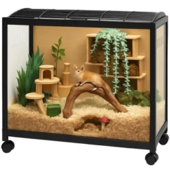 38" Metal Large Rat Cage Stackable With Top Access,Ventilated Pet Mouse Cages With Front Door,Portable Hamster House For Rats, Guinea Pigs 18 38" Metal Large Rat Cage Stackable With Top Access,Ventilated Pet Mouse Cages With Front Door,Portable Hamster House For Rats, Guinea Pigs -House Beautiful GUEST d5608bf2 1128 4ae0 b009 ff0aced490f2