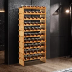 Stackable Wine Rack, Solid Wood Storage, Freestanding Floor & Countertop 14 Stackable Wine Rack, Solid Wood Storage, Freestanding Floor & Countertop -House Beautiful GUEST db6c55d5 143b 4ff4 9d32 3eb392a2c79f
