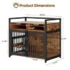 Indoor Dog Crate Furniture With Storage Shelf & Anti-Chew Design - Kennel For Small To Large Dogs 2 Indoor Dog Crate Furniture With Storage Shelf & Anti-Chew Design - Kennel For Small To Large Dogs -House Beautiful GUEST deb3b1bf 4f89 4848 802a e4c4435c7899