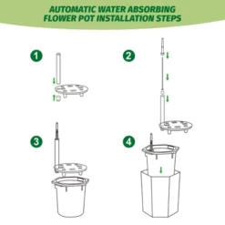 16" Tall Hexagonal Self-Watering Planters Set Of 2 With Water Level Monitor, Bottom Wheels & Drainage Hole – Indoor & Outdoor Plant Pots, Black 16 16" Tall Hexagonal Self-Watering Planters Set Of 2 With Water Level Monitor, Bottom Wheels & Drainage Hole – Indoor & Outdoor Plant Pots, Black -House Beautiful GUEST e39d224d 5eda 4760 a913 68a3b5f1c63a