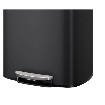 13 Gallon / 50 Liter Metal Kitchen Trash Can With Lid, Large Rustproof Garbage Can For Kitchen 10 13 Gallon / 50 Liter Metal Kitchen Trash Can With Lid, Large Rustproof Garbage Can For Kitchen - Image 8