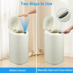 8 Gallon Motion Sensor Trash Can With Lid, Automatic Kitchen Garbage Can Touchless 14 8 Gallon Motion Sensor Trash Can With Lid, Automatic Kitchen Garbage Can Touchless -House Beautiful GUEST e53f6f4f edff 41b7 b9ed a9d0a06738ad