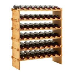 Stackable Wine Rack, Solid Wood Storage, Freestanding Floor & Countertop 19 Stackable Wine Rack, Solid Wood Storage, Freestanding Floor & Countertop -House Beautiful GUEST e899e67b c124 4c76 a093 4ea79ba4dfb0
