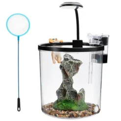 Mini Fish Tank Kit 6Pcs Goldfish Betta Fish Tank With Silent Filter Oxygen Generator Desktop Aquarium For Home Office 17 Mini Fish Tank Kit 6Pcs Goldfish Betta Fish Tank With Silent Filter Oxygen Generator Desktop Aquarium For Home Office -House Beautiful GUEST e8e9a7b5 e633 43c8 80c3 fd7c7eb5152c