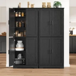 Tall Kitchen Pantry Cabinet, Storage Cabinet With Doors And Adjustable Shelves, Freestanding Large Utility Storage Cupboard 16 Tall Kitchen Pantry Cabinet, Storage Cabinet With Doors And Adjustable Shelves, Freestanding Large Utility Storage Cupboard -House Beautiful GUEST e8eea68b e009 4ca7 b2f5 291b7747eba7 1