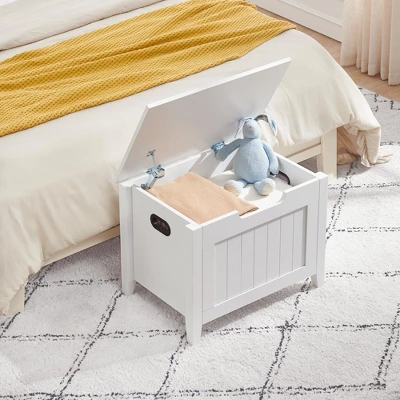 Storage Chest, Storage Trunk With Safety Hinge, Storage Bench, Wooden Storage Organizer 8 Storage Chest, Storage Trunk With Safety Hinge, Storage Bench, Wooden Storage Organizer - Image 6