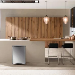 50L/13Gal Heavy Duty Hands-Free Stainless Steel Kitchen Trash Can, Commercial Rectangular Kitchen Waste Bin 16 50L/13Gal Heavy Duty Hands-Free Stainless Steel Kitchen Trash Can, Commercial Rectangular Kitchen Waste Bin -House Beautiful GUEST eb0b7a55 66df 4a5d a58b f6ec34764b37