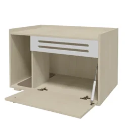 31.5 Inch Modern Litter Box Enclosure Cabinet, Concealed Litter Box With Vent Door 19 31.5 Inch Modern Litter Box Enclosure Cabinet, Concealed Litter Box With Vent Door -House Beautiful GUEST ebdde0e4 abd8 4a44 9c73 445f14cb0551