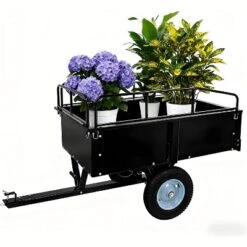 750LBS Heavy Duty ATV Trailer Tow Behind Steel Dump Cart, 15 Cu. Ft Garden Utility Trailer With Removable Sides & Rear Hitch 16 750LBS Heavy Duty ATV Trailer Tow Behind Steel Dump Cart, 15 Cu. Ft Garden Utility Trailer With Removable Sides & Rear Hitch -House Beautiful GUEST ec9fed16 2b9c 4bb4 8582 b32fb39206aa
