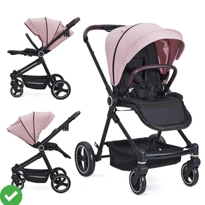 Baby Stroller Lightweight Infant Stroller W/ Storage Basket Convenient One-Hand Fold Travel Stroller W/Adjustable Footrest 10 Baby Stroller Lightweight Infant Stroller W/ Storage Basket Convenient One-Hand Fold Travel Stroller W/Adjustable Footrest - Image 8