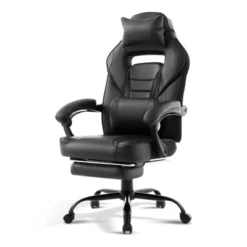 Big And Tall Office Chair, High Back Leather Gaming Chair With Footrest, Ergonomic Computer Chair W/Lumbar Support & Headrest, 360° Swivel Base 20 Big And Tall Office Chair, High Back Leather Gaming Chair With Footrest, Ergonomic Computer Chair W/Lumbar Support & Headrest, 360° Swivel Base -House Beautiful GUEST ee0e531b 861a 4a3d a2ba 6e2fdbcbb117