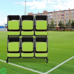 Folding Chair Rack 84 Chair Capacity Black Modern Style Heavy Duty Metal Adjustable Height Locking Wheels Cover Included 17 Folding Chair Rack 84 Chair Capacity Black Modern Style Heavy Duty Metal Adjustable Height Locking Wheels Cover Included -House Beautiful GUEST f30d783f ad03 4caf bf53 4e4cd38bcdea