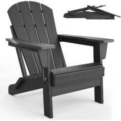 Outdoor Folding Adirondack Chairs, Wooden Lounge Chair, Ergonomic Extended Backrest 15 Outdoor Folding Adirondack Chairs, Wooden Lounge Chair, Ergonomic Extended Backrest -House Beautiful GUEST f436e0bd 280f 40b0 9217 272b47ee9797