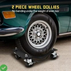 Heavy-Duty Steel Car Wheel Dolly Set Of 2/4 4000lbs/8000LBS Capacity Anti-Skid Tire Skates With 360° Swivel Casters 11 Heavy-Duty Steel Car Wheel Dolly Set Of 2/4 4000lbs/8000LBS Capacity Anti-Skid Tire Skates With 360° Swivel Casters -House Beautiful GUEST f79e80a4 f260 4fe8 a24f 4a7637dd8880