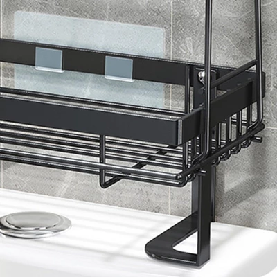 Over The Toilet Storage, 1-Tier Bathroom Organizers And Storage, Over Toilet Bathroom Organizer, No Drilling Storage Shelf 8 Over The Toilet Storage, 1-Tier Bathroom Organizers And Storage, Over Toilet Bathroom Organizer, No Drilling Storage Shelf - Image 6